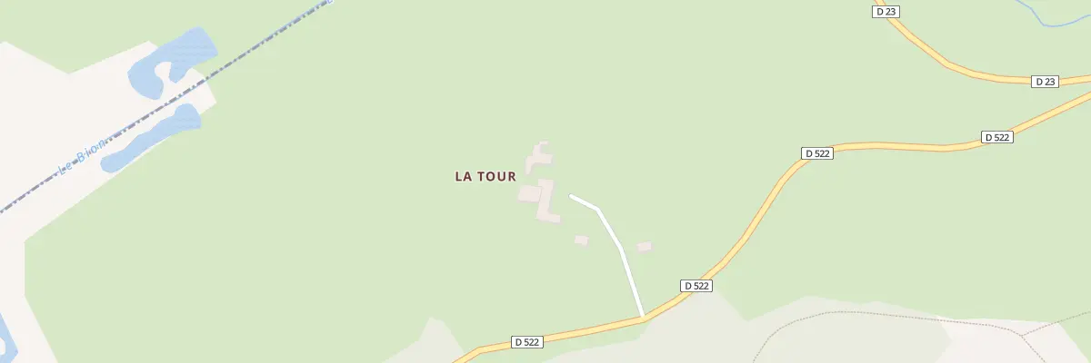 Plan du 2464B Imp de la Tour à Saint-Agnin-sur-Bion
