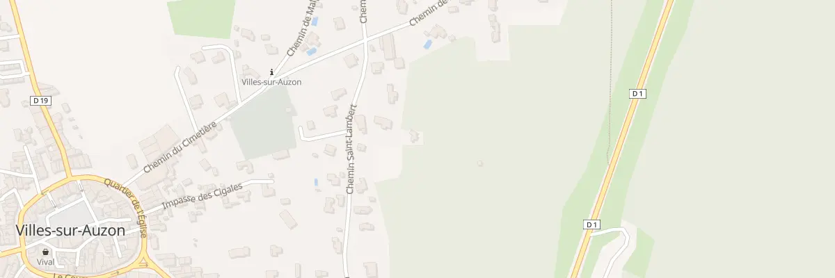 Plan du 378 Che de Saint Lambert à Villes-sur-Auzon