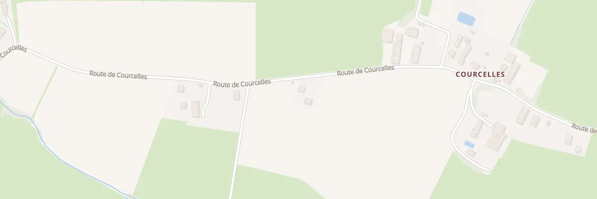 Plan du 780 Rte de Courcelles à Bruailles