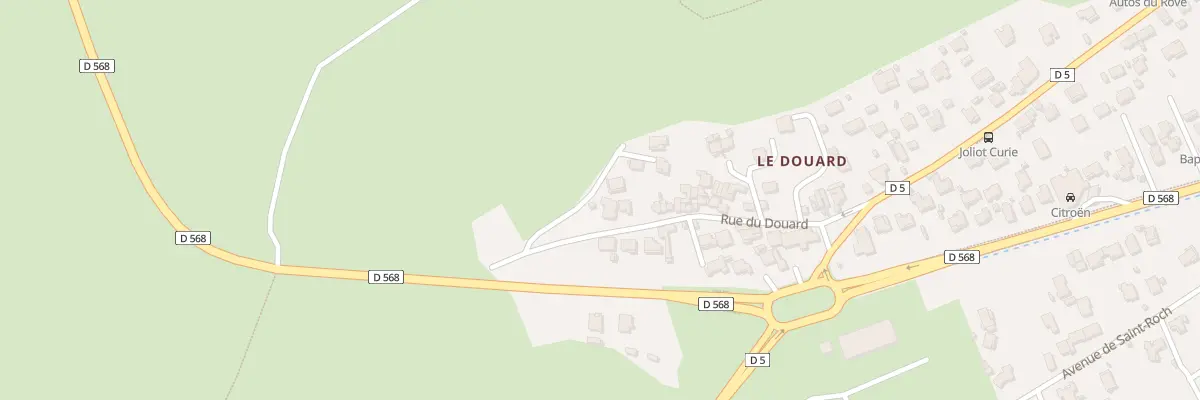 Plan du 44 Rue du Douard au Rove