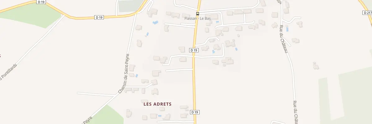 Plan du 266 Rte de Villes-sur-Auzon à Flassan
