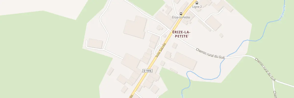 Plan du 18 Voie Sacree à Érize-la-Petite