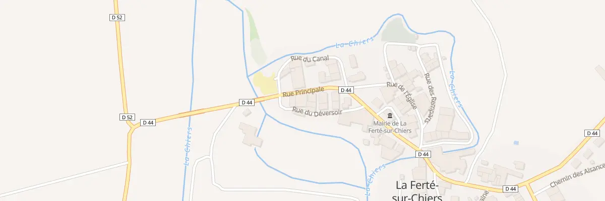Plan du 17 Rue Principale à La Ferté-sur-Chiers