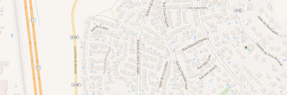 Plan du 21 Rue de l’Aquilon à Vitrolles