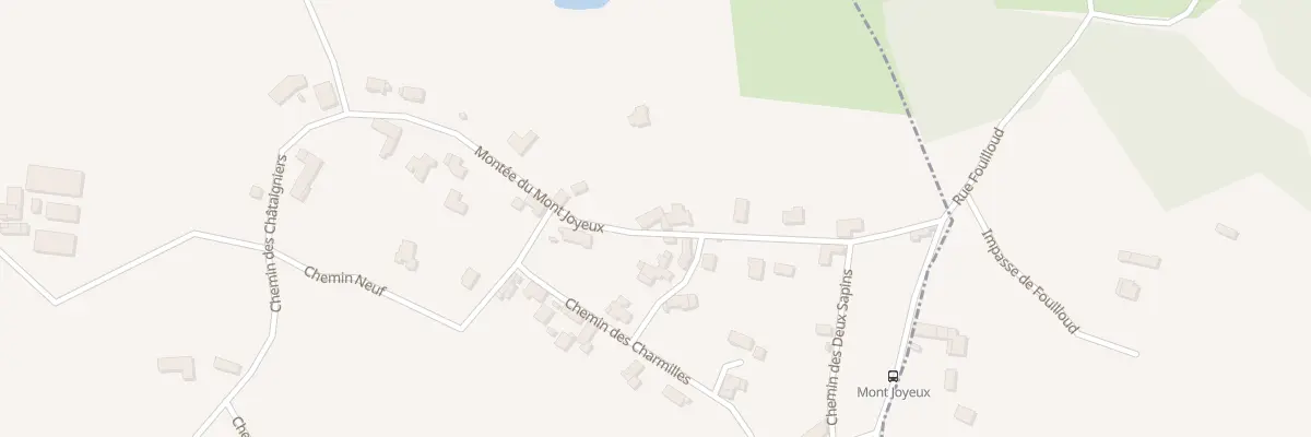 Plan du 891 Mte du Mont Joyeux à Châtenay