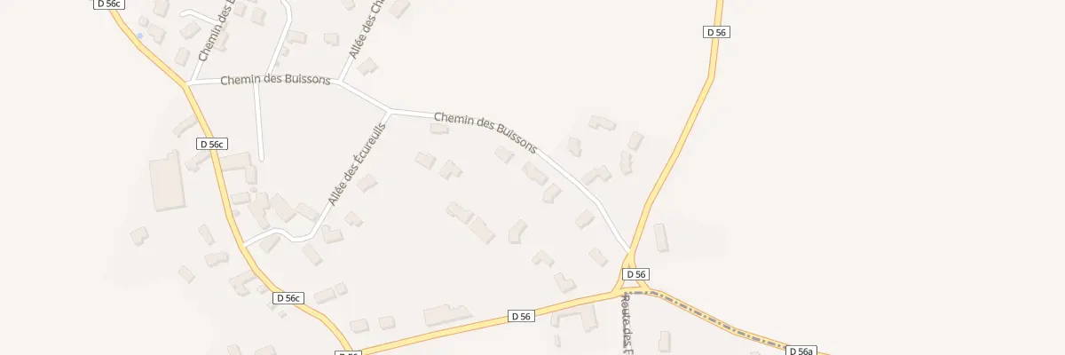 Plan de Che des Buissons à Sainte-Anne-sur-Gervonde