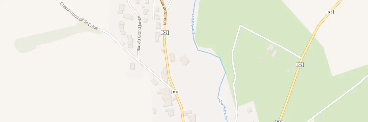 Plan du 18 Av de Verdun à Dammarie-sur-Saulx