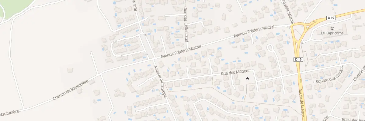 Plan du 5 Sq des Charpentiers à Coudoux