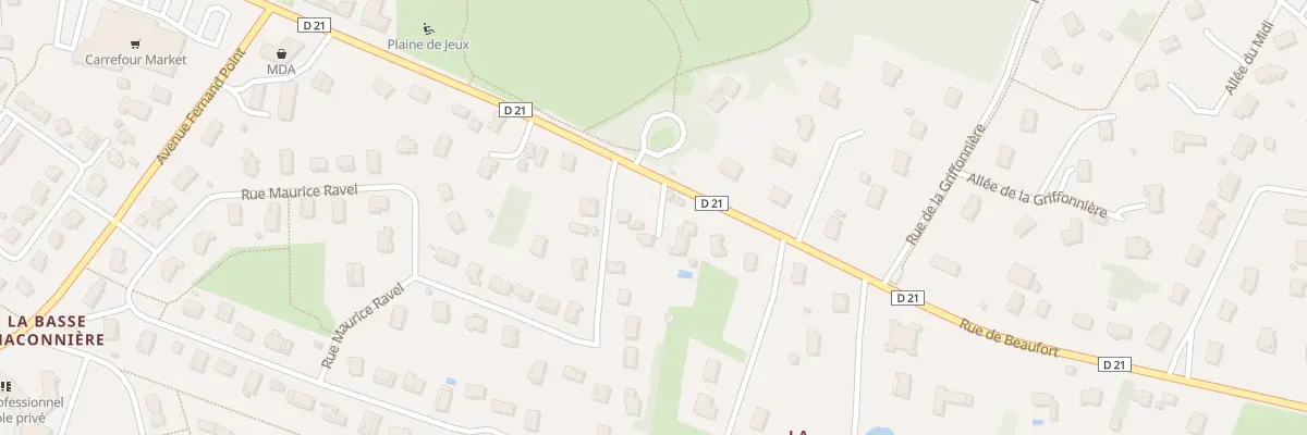 Plan du 78 Rue de Beaufort à Louhans-Châteaurenaud