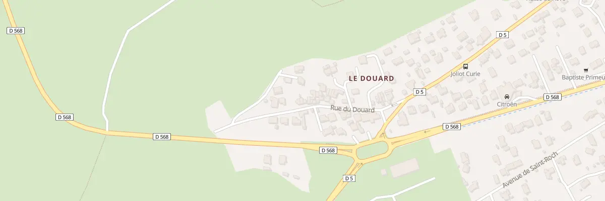 Plan du 38 Rue du Douard au Rove