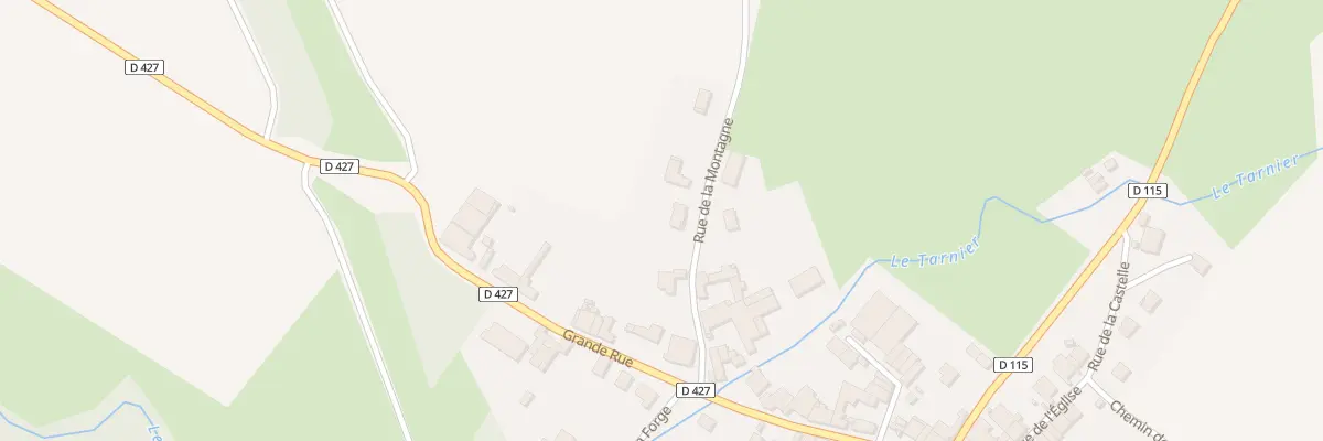 Plan du 5 Rue de la Montagne à Noncourt-sur-le-Rongeant