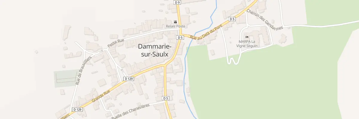 Plan du 4 Rue du Pont à Dammarie-sur-Saulx