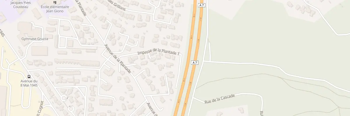 Plan du 182 Imp de la Plantade I à Rognac