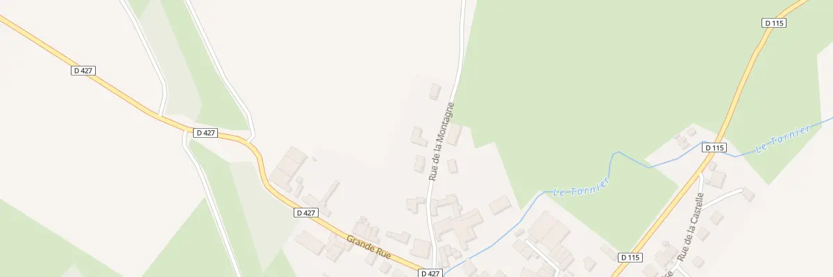 Plan du 7 Rue de la Montagne à Noncourt-sur-le-Rongeant