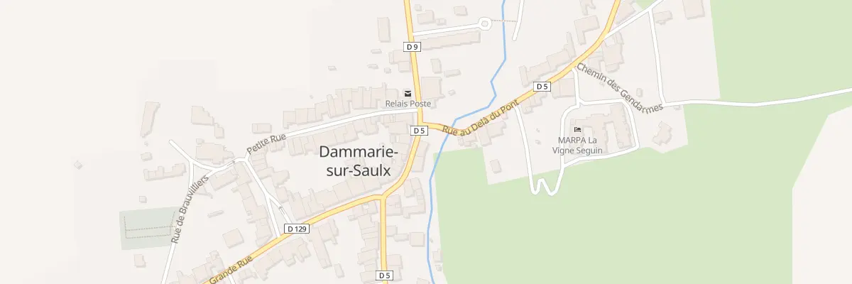Plan du 8 Rue du Pont à Dammarie-sur-Saulx