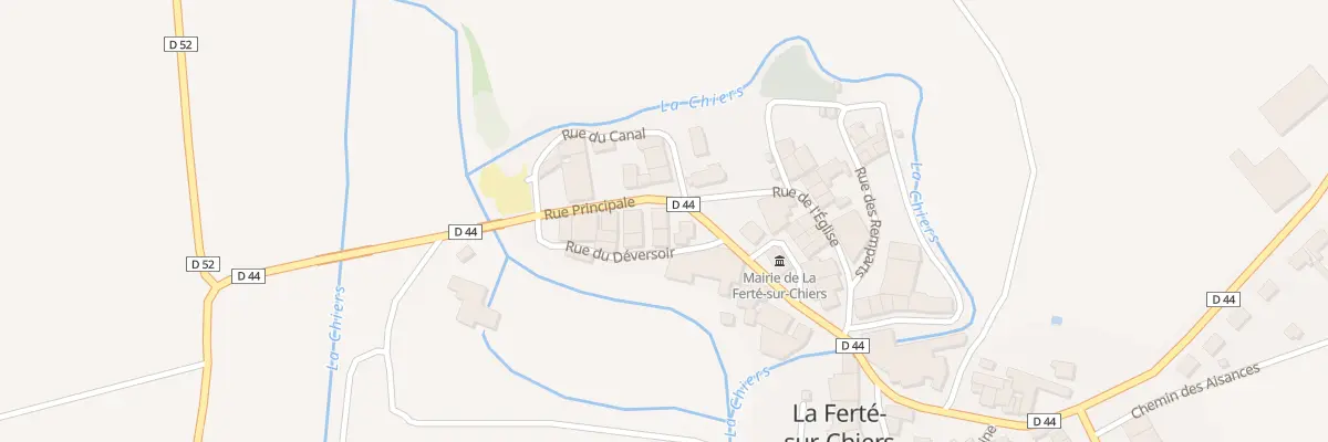 Plan du 13 Rue Principale à La Ferté-sur-Chiers