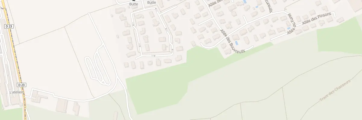 Plan du 195 Rue des Hirondelles à Bourg-en-Bresse