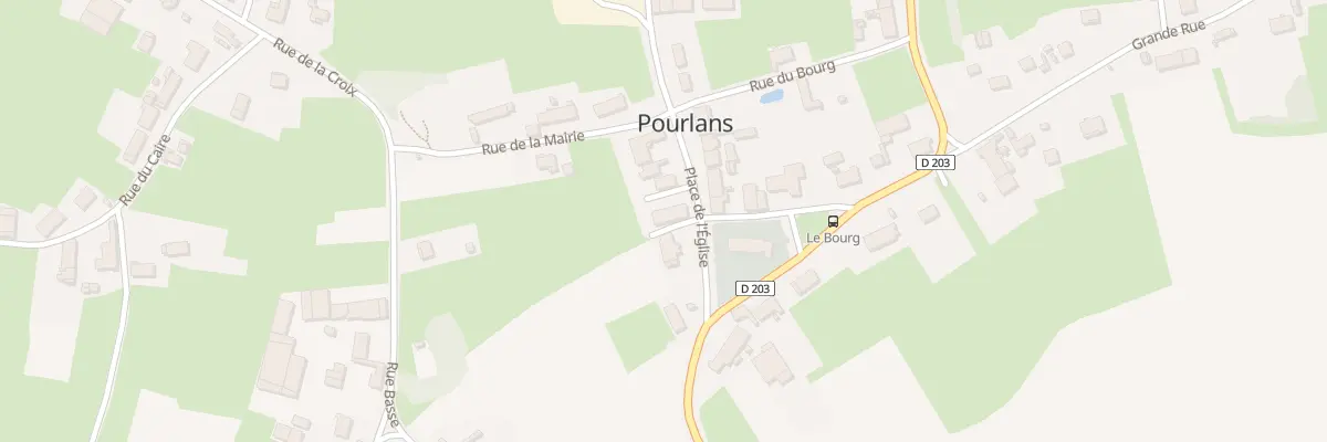Plan du 6 Pl de l’Eglise à Pourlans