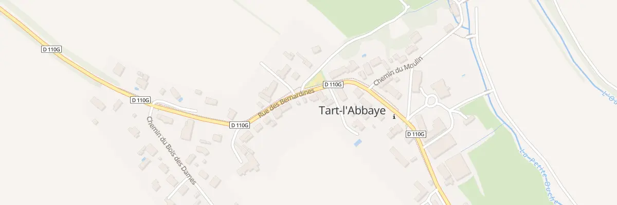 Plan du 19 Rue des Bernardines à Tart
