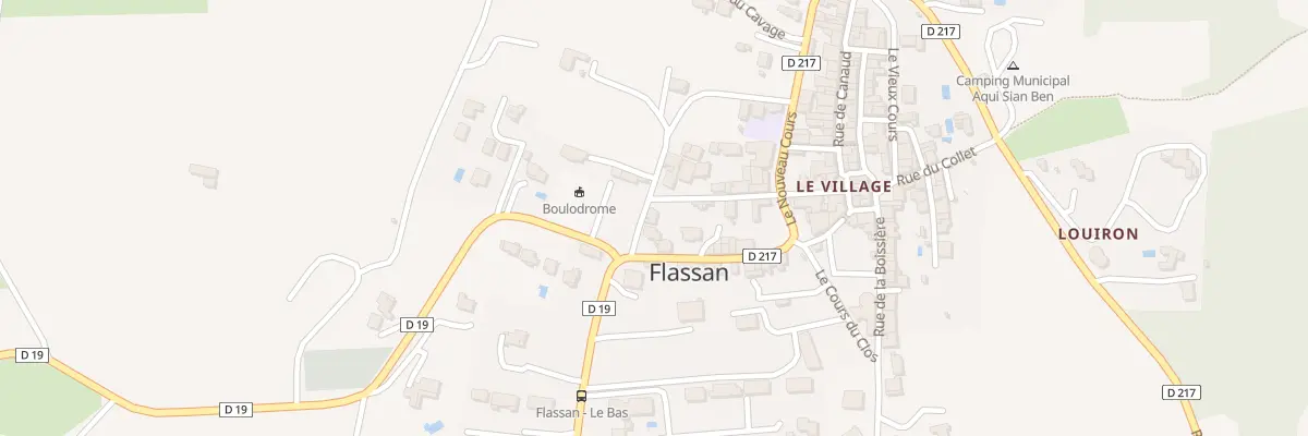 Plan du 161 Rue du Couvert à Flassan