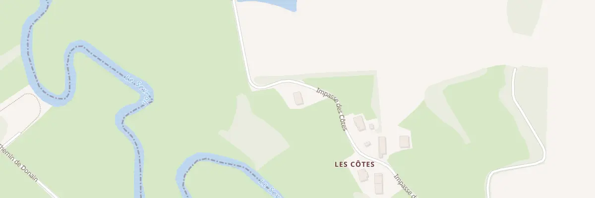 Plan du 867 Imp des Cotes à Beaupont