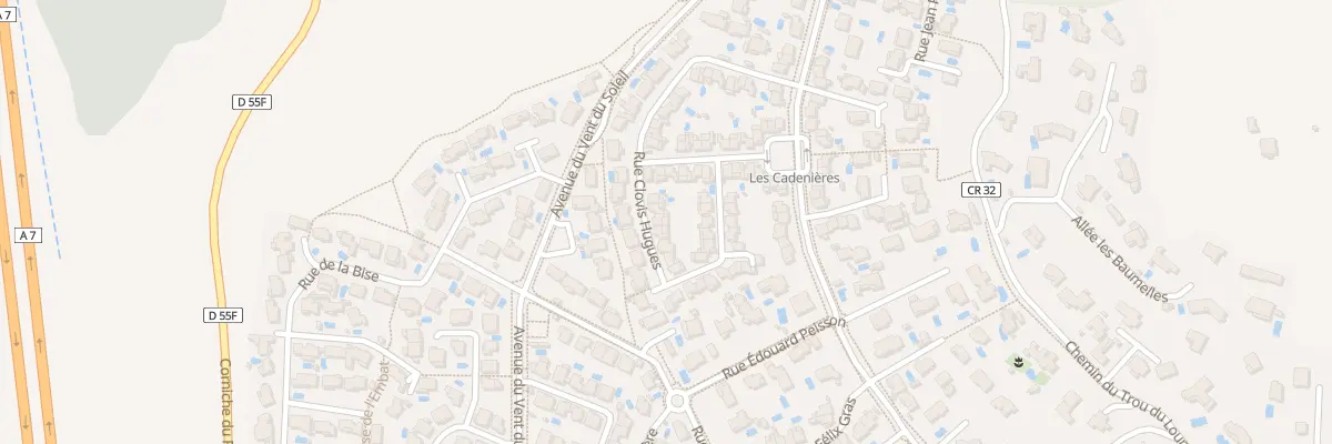 Plan du 30 Rue Clovis Hugues à Vitrolles