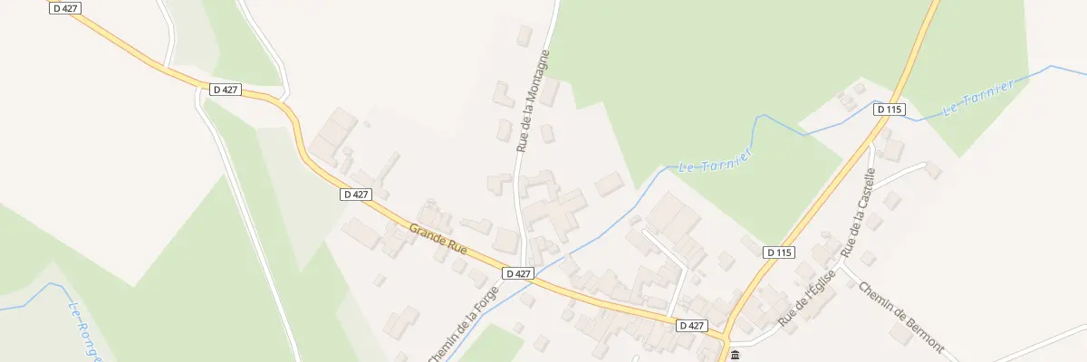 Plan du 6 Rue de la Montagne à Noncourt-sur-le-Rongeant