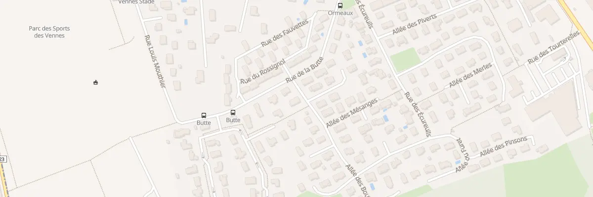 Plan du 4 All des Bouvreuils à Bourg-en-Bresse