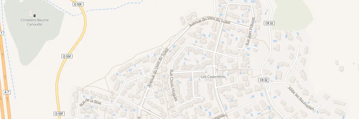 Plan du 18 Rue Clovis Hugues à Vitrolles