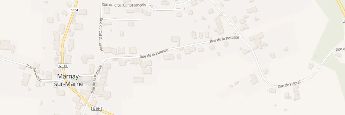 Plan du 28 Rue de la Potesse à Marnay-sur-Marne