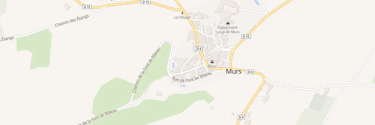 Plan du 49 Rue des Aires à Murs