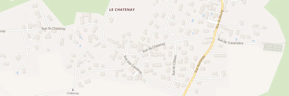 Plan du 236 Rue du Chatenay à Saint-Agnin-sur-Bion