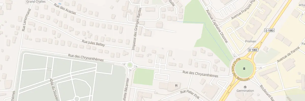 Plan du 31B Rue des Chrysanthèmes à Bourg-en-Bresse