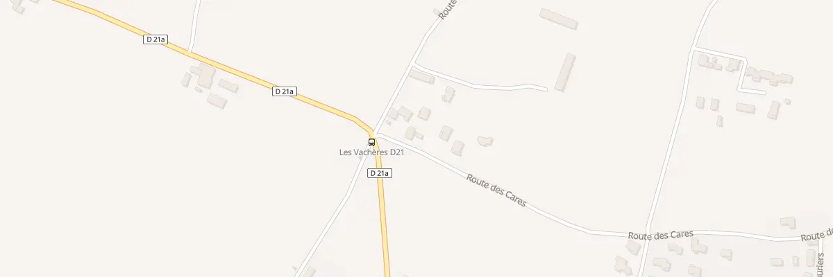 Plan du 5161 Les Cares à Saint-Hilaire-du-Rosier