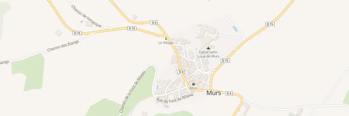 Plan du 143 Rue Grand Rue à Murs