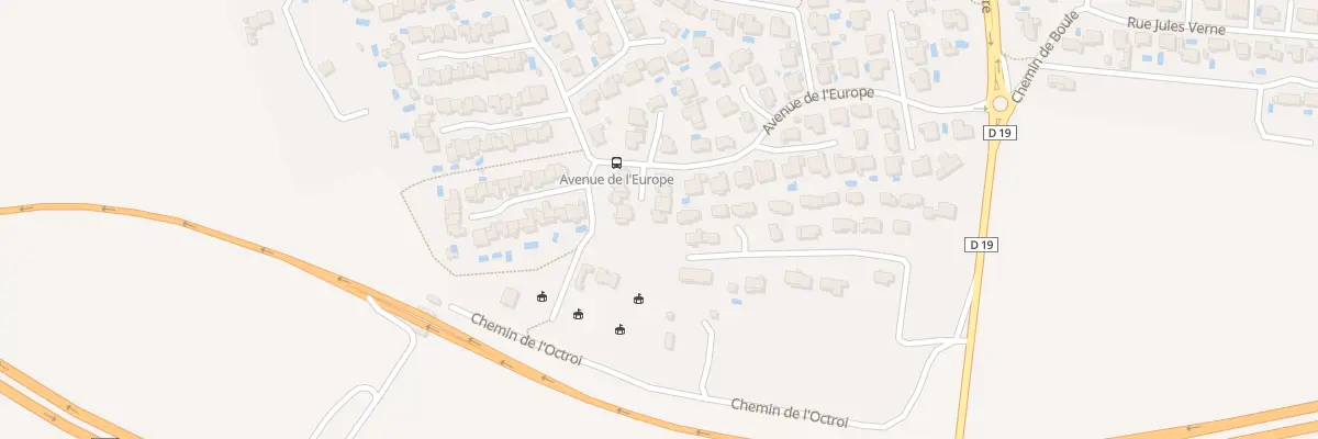 Plan du 8 Sq des Vignes à Coudoux