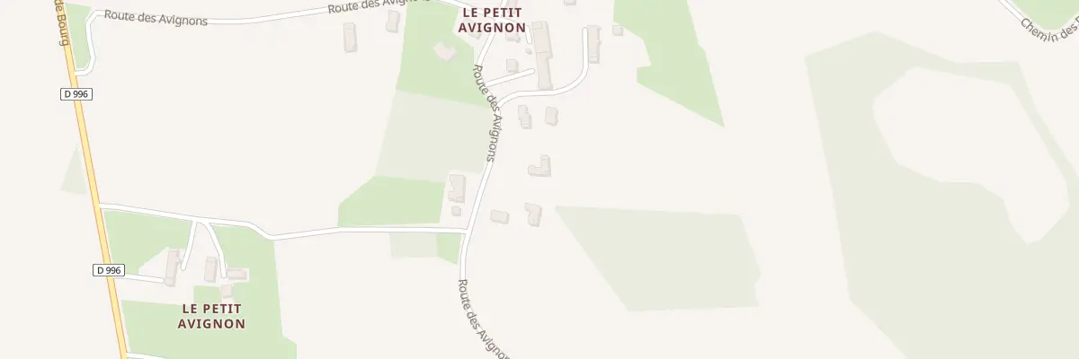 Plan du 565 Rte des Avignons à Cormoz