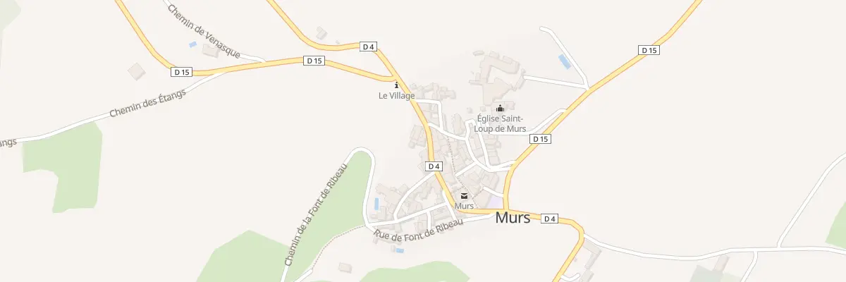 Plan du 125 Rue Grand Rue à Murs