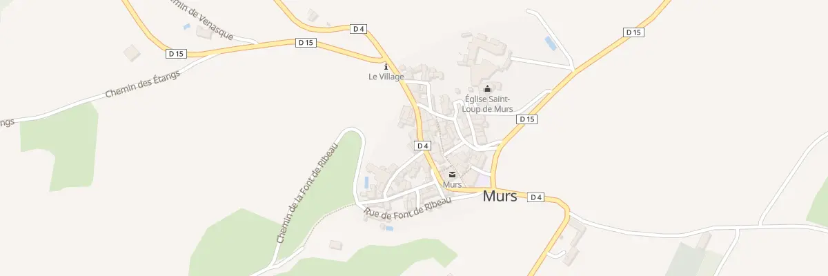 Plan du 107 Rue Grand Rue à Murs