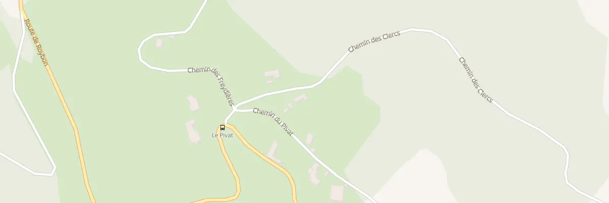 Plan du 70 Che du Pivat à Marnans