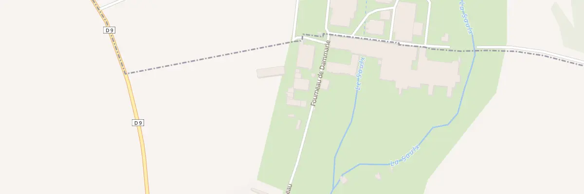 Plan du 9 Fourneau de Dammarie à Dammarie-sur-Saulx