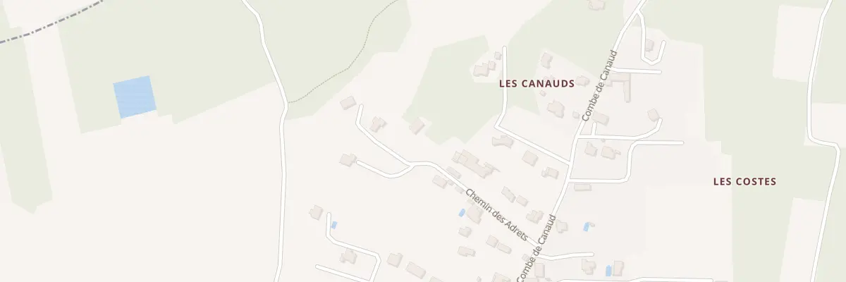 Plan du 170 Che des Adrets à Flassan