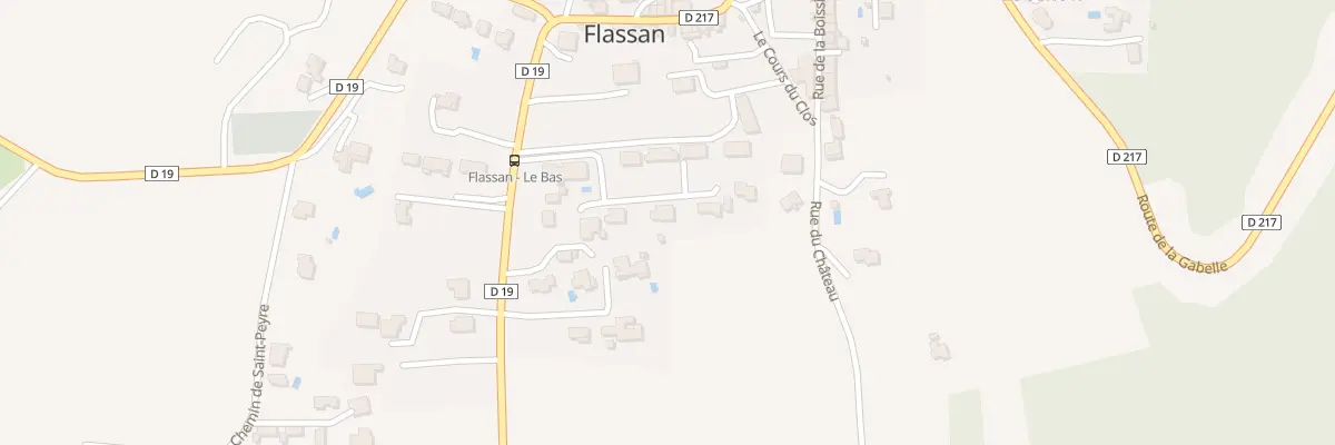 Plan du 113 Rte de Villes-sur-Auzon à Flassan