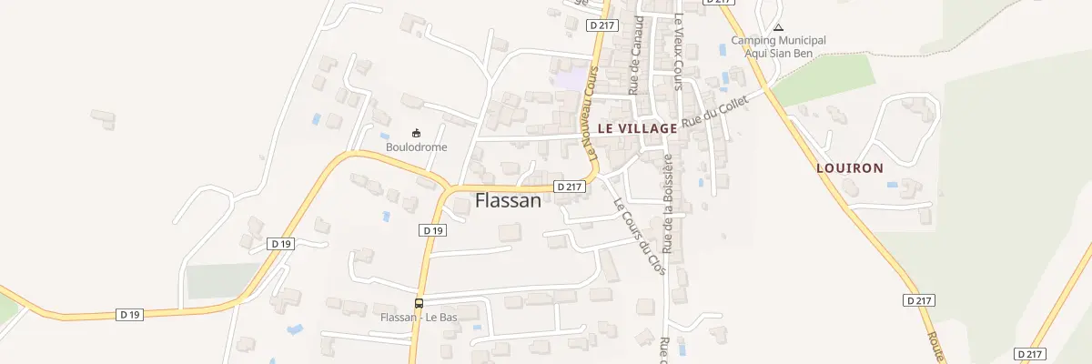 Plan du 79 Rue de la Cabane à Flassan