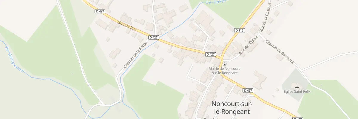 Plan du 17 Rue Grande Rue à Noncourt-sur-le-Rongeant