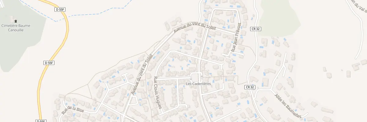 Plan du 4 Rue Clovis Hugues à Vitrolles