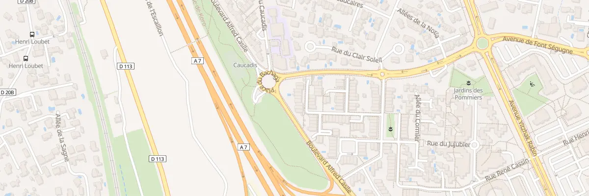 Plan du 17 Rue des quatre Reines à Vitrolles