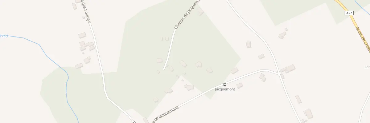 Plan du 475A Che de Jacquemont à Saint Antoine l’Abbaye