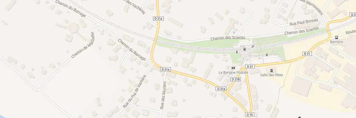 Plan du 5253 La Gare à Saint-Hilaire-du-Rosier