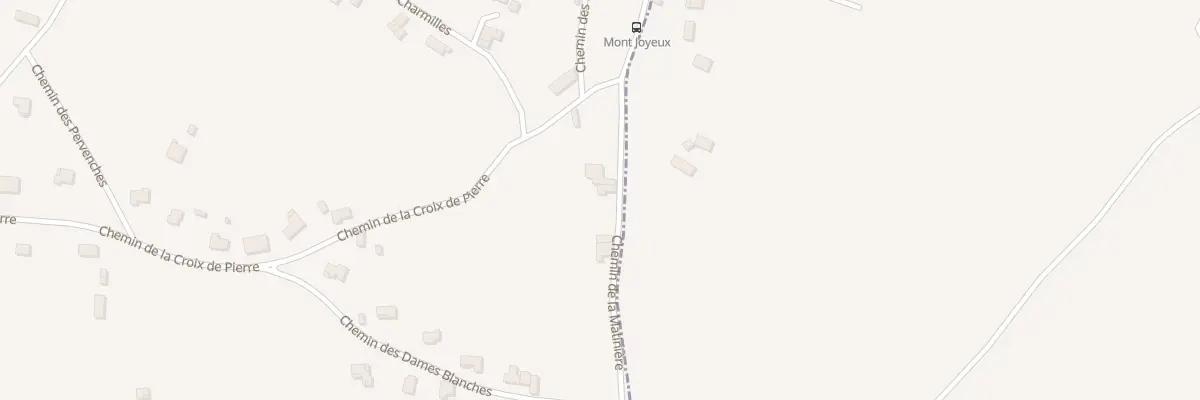 Plan du 268 Che de la Matiniére à Châtenay